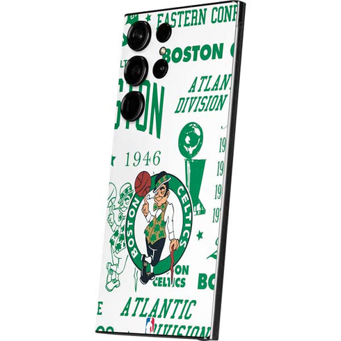 NBA Boston Celtics Historic Blast Galaxy S25 Ultra Skin